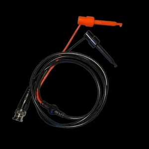 BNC Cable with Mini  Clips Radios Ham Guitar Audio 36-Inch - Picture 1 of 1