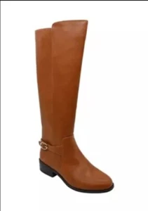 Crown & Ivy Blake Reitstiefel Farbe Cognac - Weite Größe 7W-10W. UVP 109 $ - Bild 1 von 4