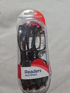 3 Lettori Multipack Equate Donna con Custodia Rosso +3,00 Retrò  - Foto 1 di 3