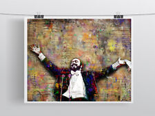 Luciano Pavarotti 12x18inch Poster Luciano Pavarotti Opera Tribute Free Shipping