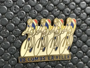 pin's pin BADGE VELO BICI BIKE COMBS LA VILLE - Picture 1 of 1