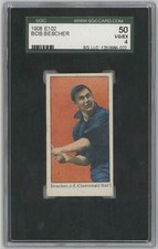 1908 E102 Bob Bescher - SGC 50