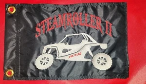 Personalized POLARIS RZR Silhouette 12"x18" Safety Flag UTV - Picture 1 of 5