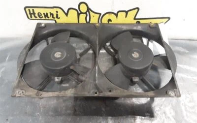 Conjunto de motor de ventilador de radiador ventilador doble con CA compatible con 83-91 PORSCHE 944 1414532 Foto 1 de 4