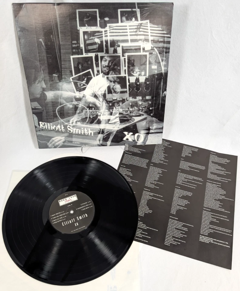 1998 ELLIOTT SMITH XO 1st Press Bong Load Record Vinyl BL35 Lyric Sheet 180g - Image 1 of 4