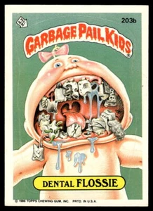 Garbage Pail Kids Series 5 #203b Dental Flossie LP - Picture 1 of 2