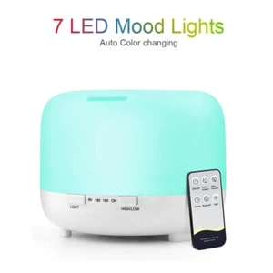 500ml Air Humidifier Bedroom Large Room Office Cool Mist Ultrasonic Humidifier - Picture 1 of 12