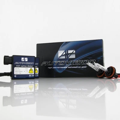 Autovizion 35 Watts Super Compact H9 4300K OEM Color HID Xenon Kit High Beam - Image 1 of 4