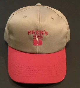 Vintage Becks Hybrids Seeds Trucker Snapback Hat Cap By Legend - Picture 1 of 6