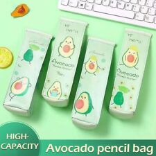 Fashion Pencil Case Avocado Milk Box Styling Pencil Bag Stationery Box