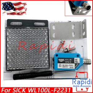 Interruttore sensore fotoelettrico 10-30VDC 100mA per SICK WL100L-F2231 WL100LF2231 - Foto 1 di 8