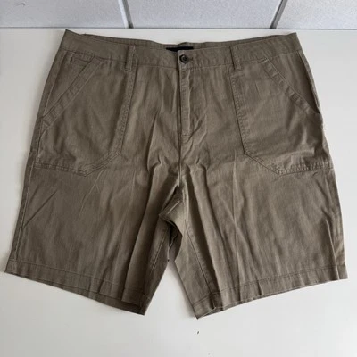 Pantalones Cortos Five Four Para Hombre Talla 38 Algodón Verde 9" Entrepierna Campamento Informal Verano Exterior Foto 1 de 4