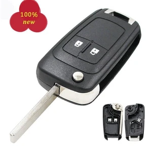 2-Tasten  Klapp Schlüssel Gehäuse Ersatz Klappschlüssel Für Opel Astra J Corsa E - Bild 1 von 7