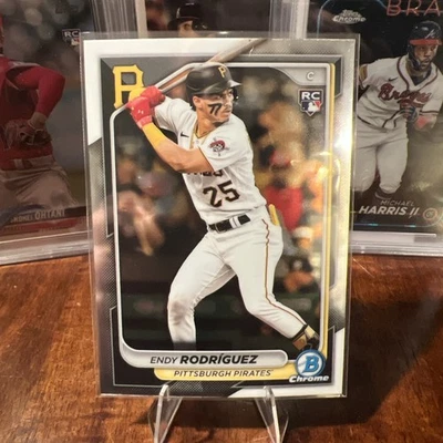 2024 Bowman Chrome - Endy Rodriguez #97 (RC) - Image 1 of 2