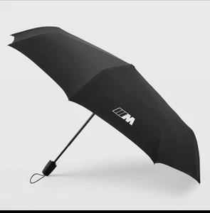 NEU BMW ORIGINAL M SPORT AUTOMATIK SCHLIESSEN TASCHENSCHIRM IN SCHWARZ 80235B5F622 - Bild 1 von 9