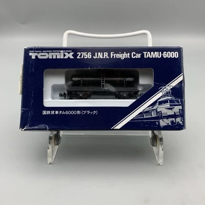 Vintage Tomix 2756 JNR Freight Car TAMU 6000 Black N Gauge Tomy Japan RARE - Image 1 of 4