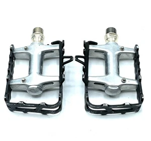 Wellgo LU-929 Vintage 1992 Platform Titanium Mountain Bike Pedals - Picture 1 of 8
