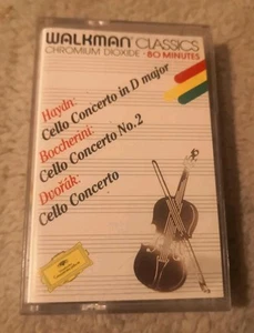 WALKMAN Classics - DVORAK HAYDN BOCCHERINI CELLO CONCERTOS Cassette Tape - Picture 1 of 2