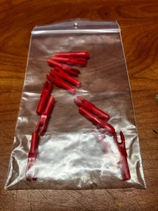 Bohning F Nock Red 12pk 4mm or G Nock - Picture 1 of 1
