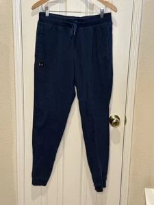 Under Armour Jogginghose Herren Large Blau Kordelzug Größe L - Bild 1 von 10
