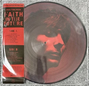 LOUIS TOMLINSON, FAITH IN THE FUTURE LIMITED EDITION PICTURE DISC, Ex/Ex, 2022. - Picture 1 of 5