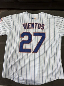New York Mets Mark Vientos #27 Men's White 2025 MLB Jersey Size XXL - Picture 1 of 5