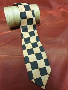 HERREN KRAWATTE 100% POLYESTER RETRO - Bild 1 von 4