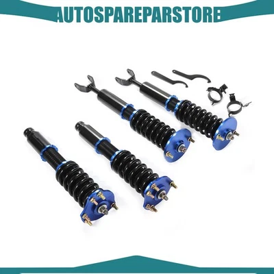 Coilovers Shock Suspension Spring Kits Adj Height For Honda Prelude 1992-2001 - Image 1 of 4