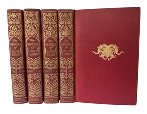 Memoirs Of The Duke Of Saint-Simon Louis XIV Set of 4 Volumes James Potts 1901 - Picture 1 of 17