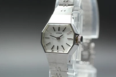 Orologio Donna Manuale Vintage 1975 [NOS con Etichetta] Citizen 66-7170... - Immagine 1 di 4