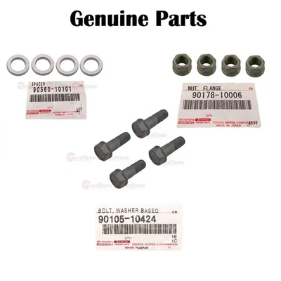 Genuine LandCruiser 76 75 70 Series HZJ GRJ FZJ Front Tail Prop Shaft Bolt Kit - Image 1 of 4