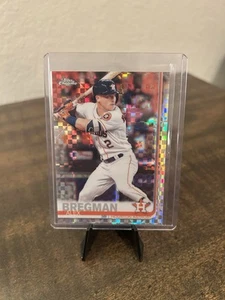 2019 Topps Chrome X-Fractor Prizm Refractor Alex Bregman Astros Card #19 - Picture 1 of 2