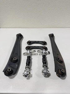 96-00 HONDA CIVIC REAR UPPER LOWER CONTROL ARMS SET OEM AND AFTERMARKET - Foto 1 di 15