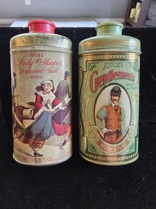 Vintage Avon Talkumdosen 2er Set Vintage Baddeko - Bild 1 von 7