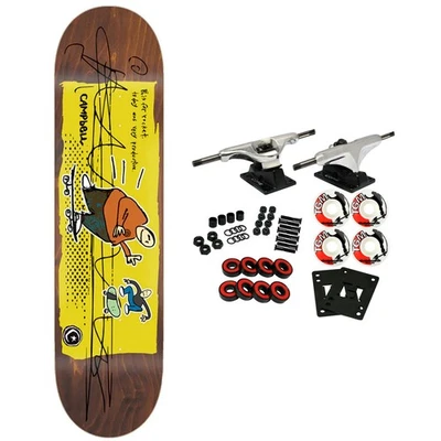 Base Skateboard Completo Aidan Campbell R Es Para Rocket 8.25" x 32" Foto 1 de 4