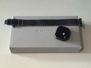 Apple Watch Ultra 2 | Titanium Black | M/L Black Trail Loop | Excellent - Zdjęcie 1 z 5
