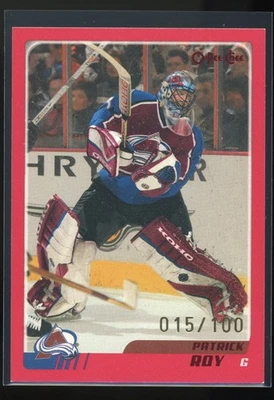2003-04 O-Pee-Chee #226 Patrick Roy Red #'ed 15/100 nr-mt - Image 1 of 2