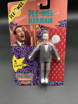 Matchbox Pee-Wee Herman Action Figure 1988 Pee-Wee's Playhouse Collectible - Image 1 of 4