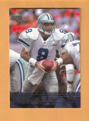 Troy Aikman Dallas Cowboys 2001 Upper Deck Legends #21 3H - Image 1 of 2