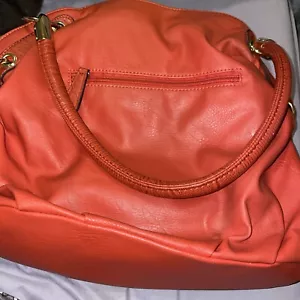 Borsa in pelle arancione - Foto 1 di 3
