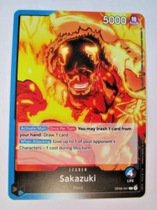 One Piece Sakazuki Op05-041 Leader L Near Mint!! - Bild 1 von 2