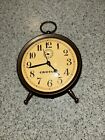 Crosley Vintage Brass Color Metal Alarm Clock