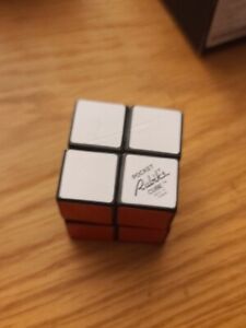 ✅VINTAGE POCKET RUBIK'S CUBE MADE IN TAIWAN PUZZLE CUBE TWIST 1981 2x2 Solved
