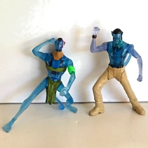 McDonald’s Avatar Toy Figures Jake Sully 2009 & Fox Jake Sully Warrior Figure - Picture 1 of 11