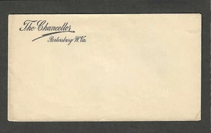 VINTAGE THE CHANCELLOR,PARKERSBURG,W.VA, ENVELOPE UNUSED - Picture 1 of 1