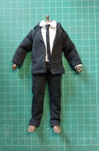 Handmade 1/12 suit set for vtoysss  zero black action figure  (No Figure) - Foto 1 di 8