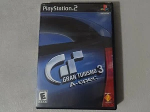 Gran Turismo 3 A-Spec Sony Playstation 2 PS2 Game Complete Free Ship - Picture 1 of 3