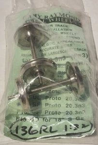 GRAY RAYMOND G scale Metal Wheels 136RL - Picture 1 of 4