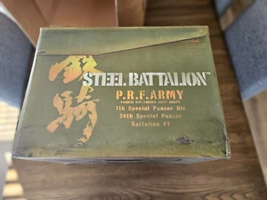Steel Battalion Controller & 1st 2 Game Set Xbox (blue buttons) + OG case&extra - Picture 1 of 24