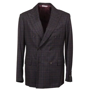 Belvest Regular-Fit Layered Check Soft Flannel Wool Sport Coat 40R (Eu 50) - Picture 1 of 8